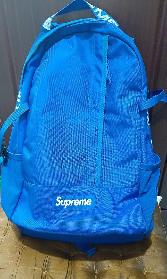Royal blue supreme backpack online