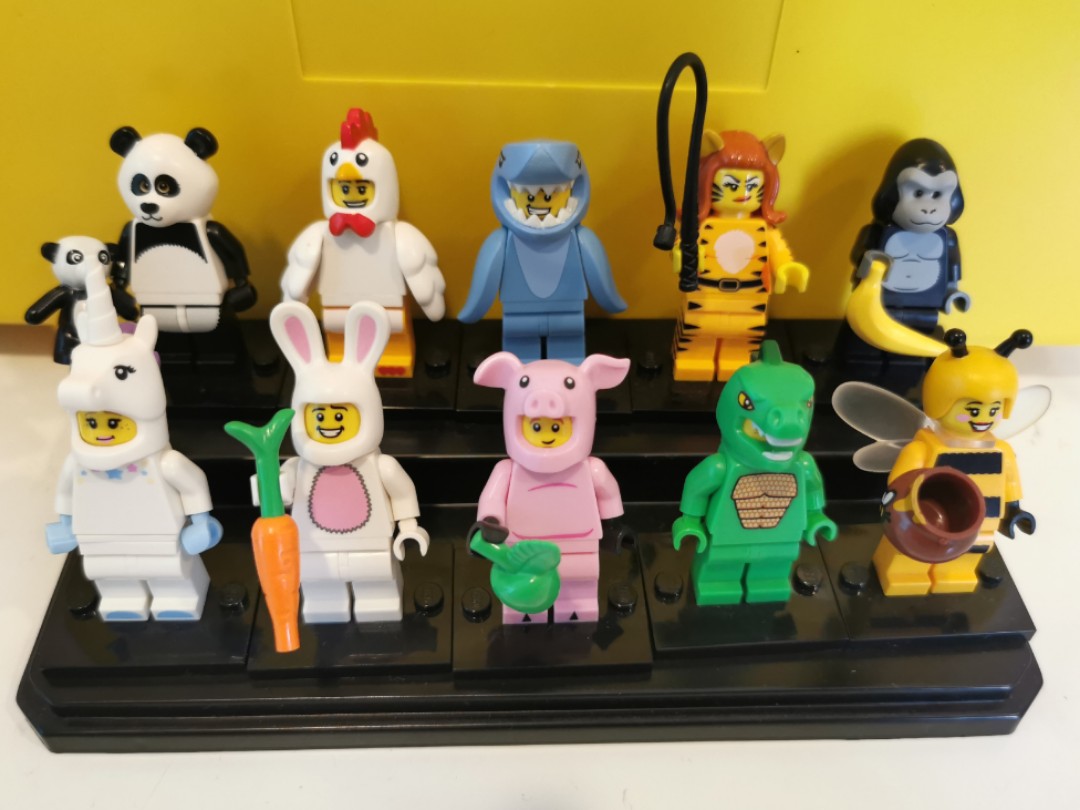 Lego Minifigures Animal Characters Costume Suit Hobbies Toys Toys 