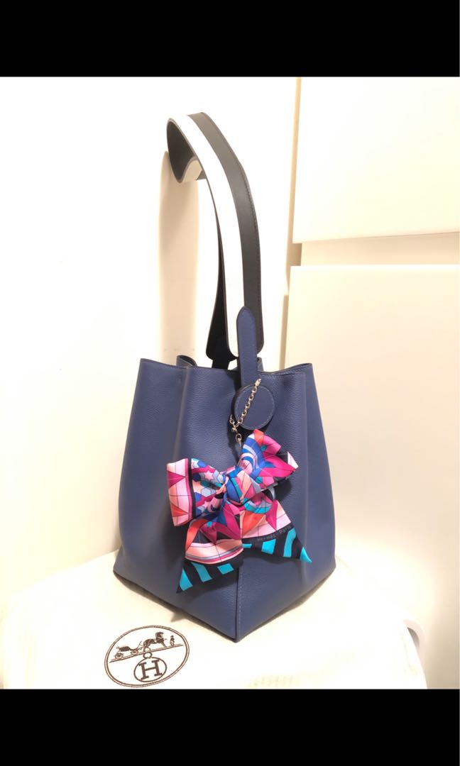 Licol Hermes 17 band bicolore bag