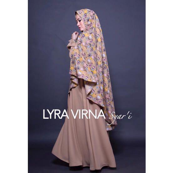 Lyra Virna Syari Fesyen Wanita Muslim Fashion Gaun Di Carousell