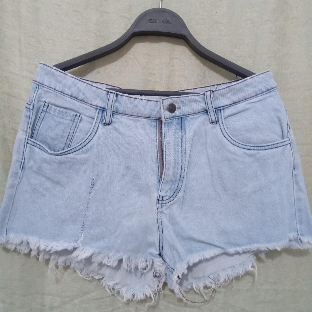 Maong Short 1 Women s Fashion Bottoms Shorts on Carousell