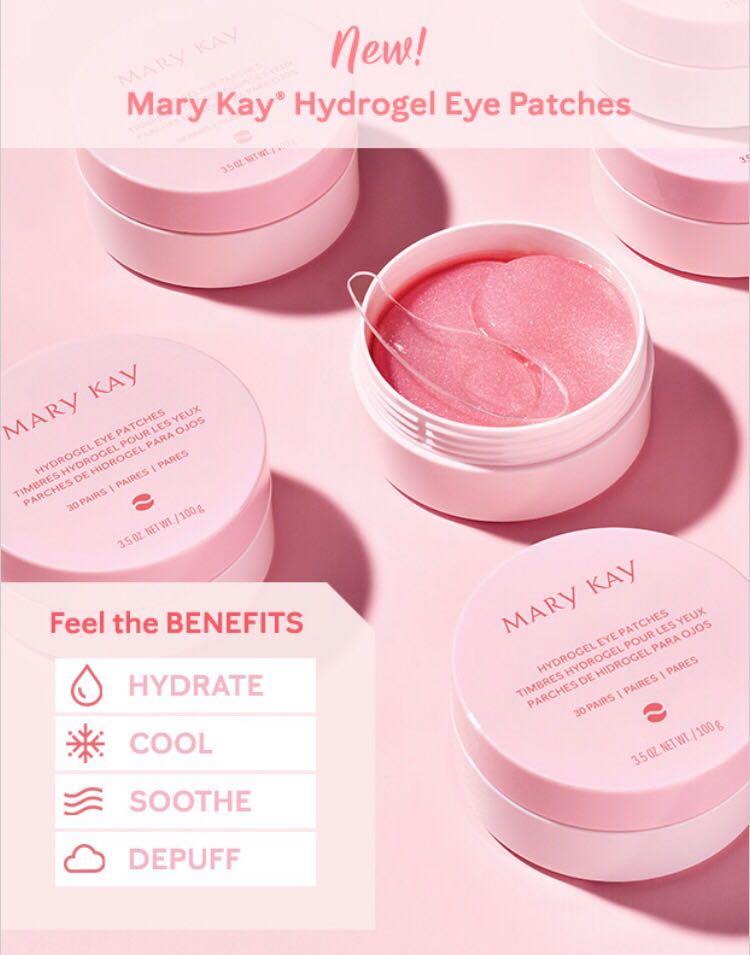 Hydro gel eye top patches mary kay