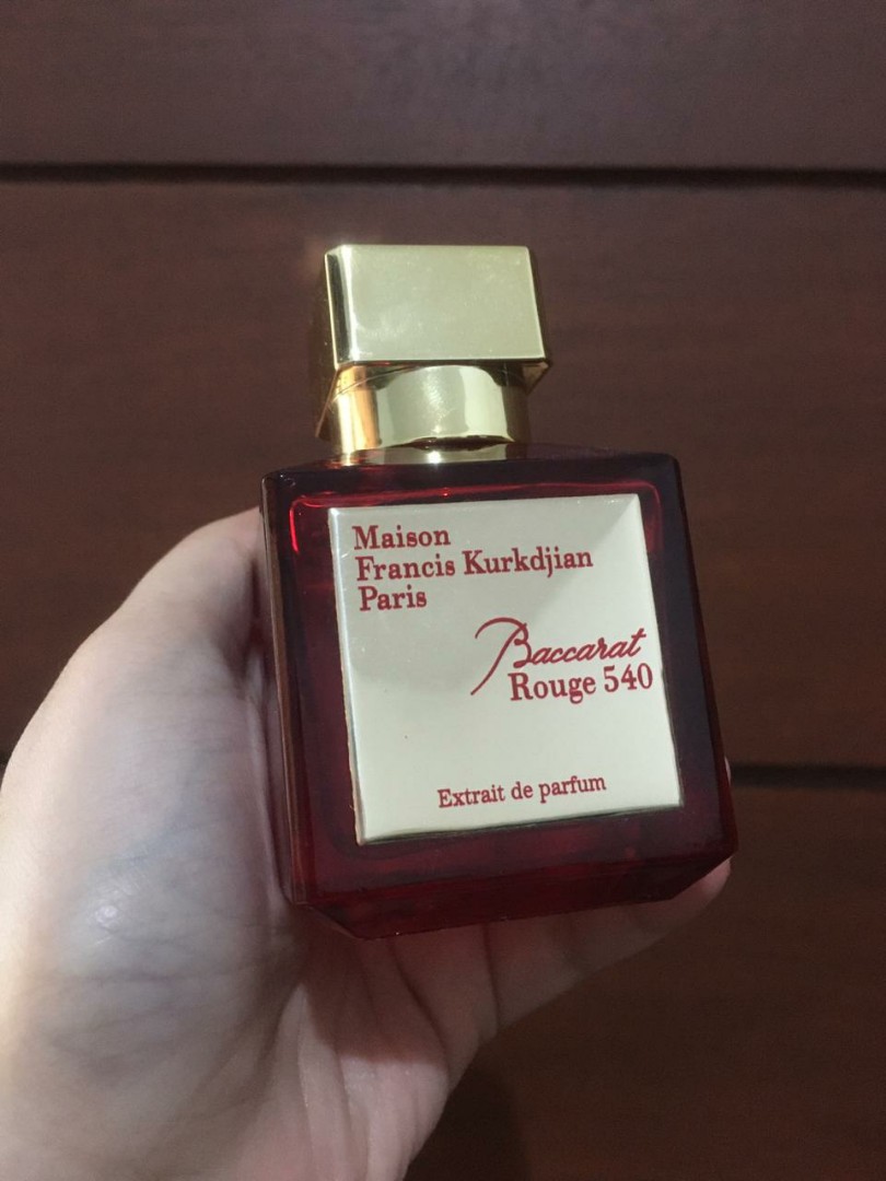 Mfk Baccarat Rouge 540 Extrait De Parfum Kesehatan Kecantikan Parfum Kuku Lainnya Di Carousell