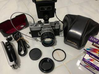 Minolta SRT 101 with 58mm 1.4 Prime Lens
