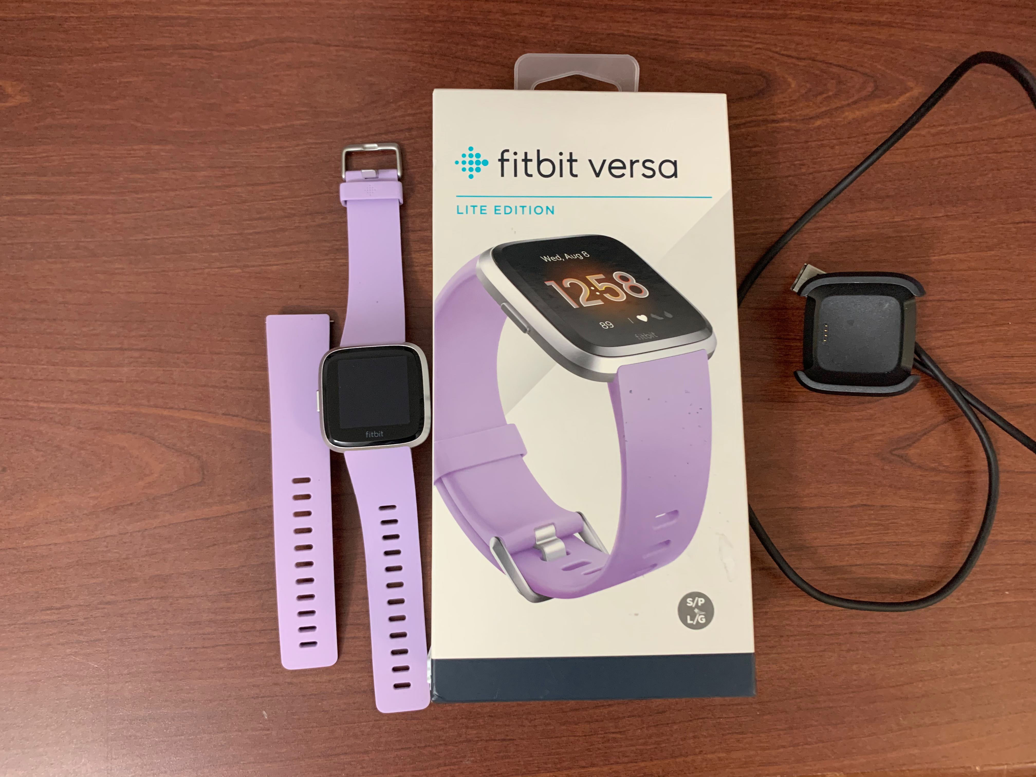 Fitbit Versa Lite with full box