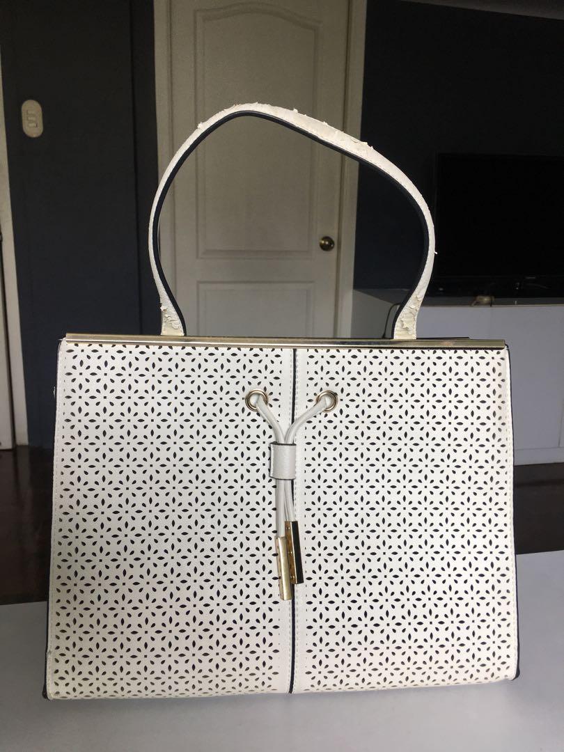 m&s woven bag