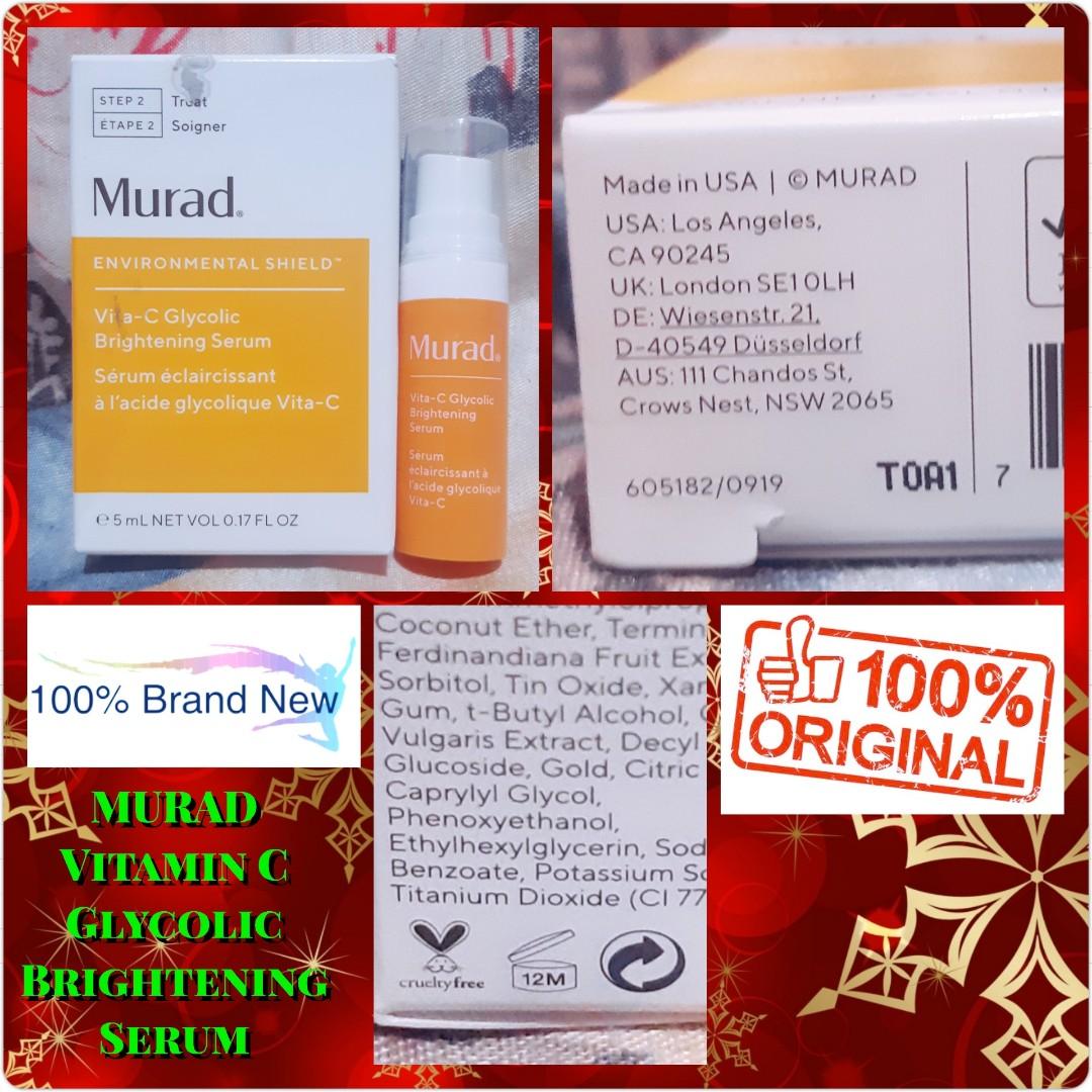Murad Vita C Glycolic Brightening Serum Health Beauty Skin Bath Body On Carousell