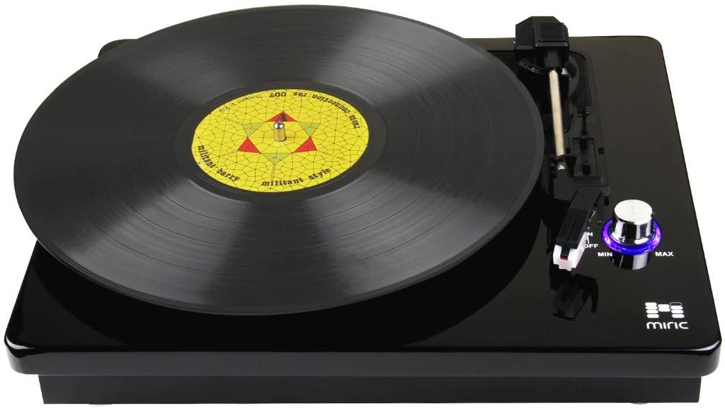 Miric turntable player sales
