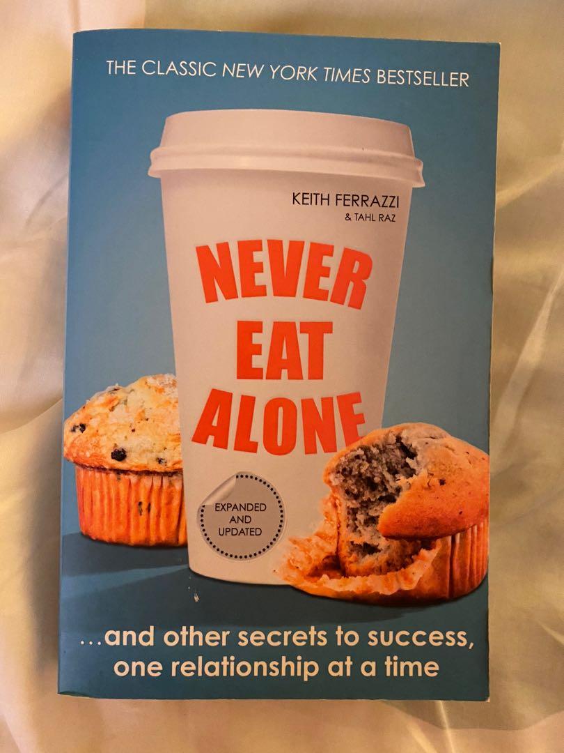 Never Eat Alone Books Stationery Non Fiction On Carousell