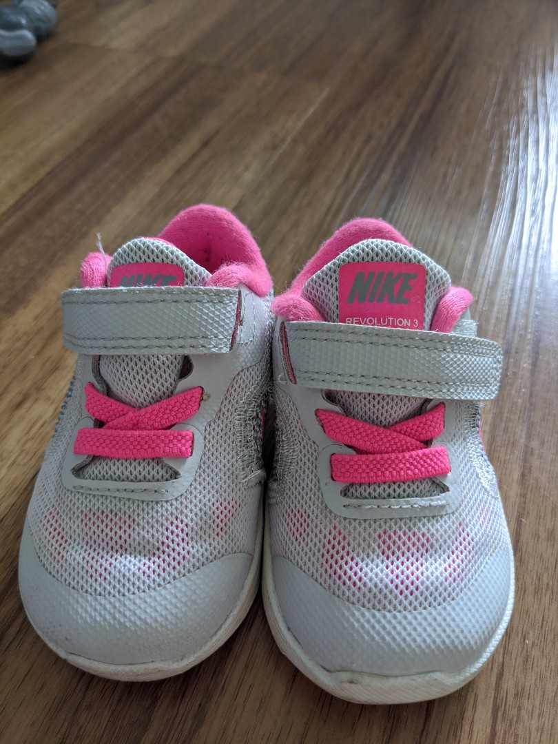 Nike Revolution 3 Baby Shoes (pink 