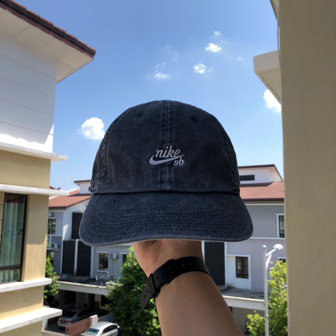 distressed nike hat