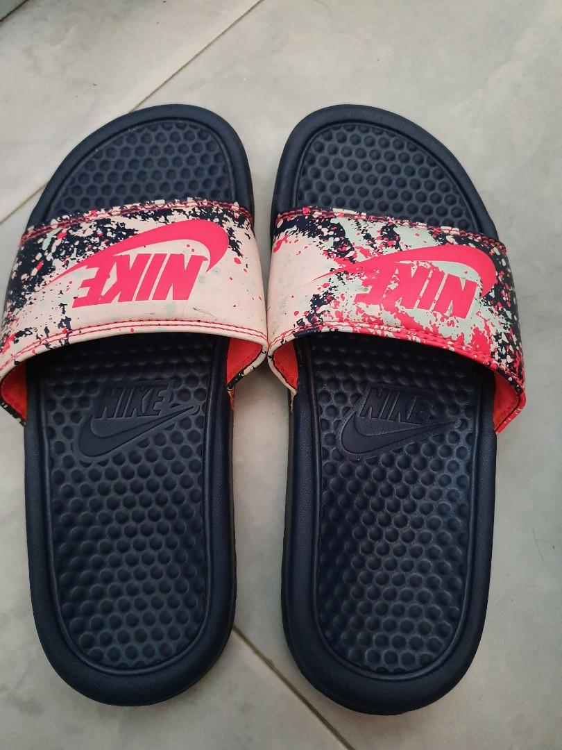 nike slippers rubber