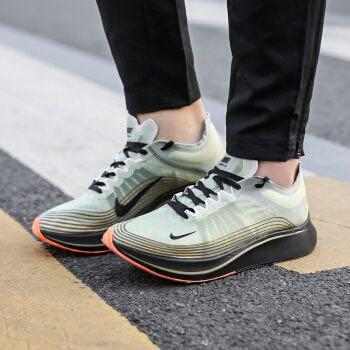 Nike Zoom Fly SP 半透明 黑橘配色 休閒慢跑鞋 二手正品 8成5新 US9.5 27.5cm 潮流好穿搭