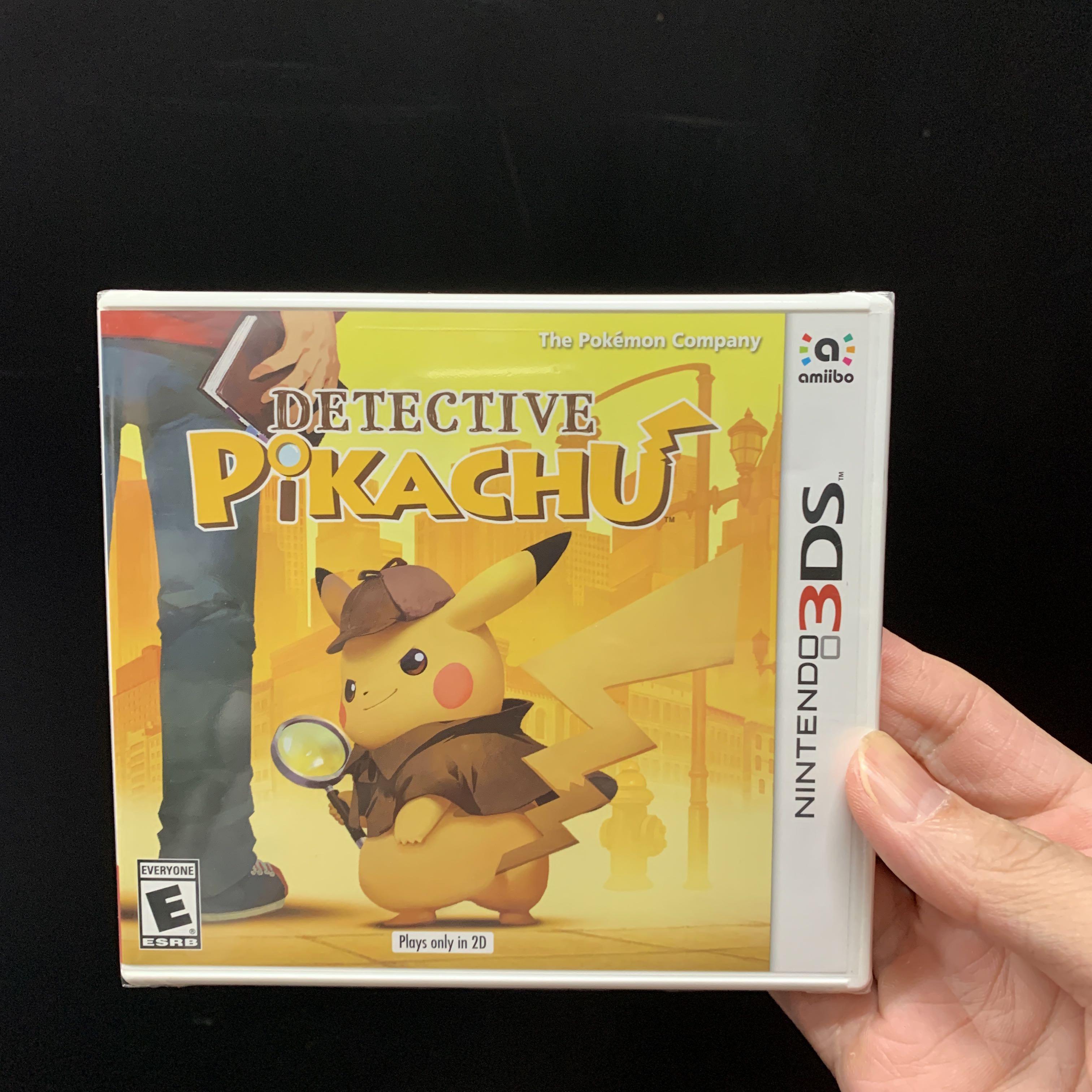 nintendo 3ds detective pikachu