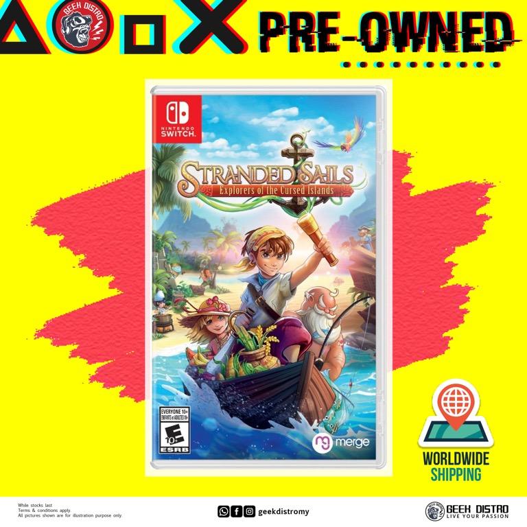 stranded sails explorers of the cursed islands nintendo switch