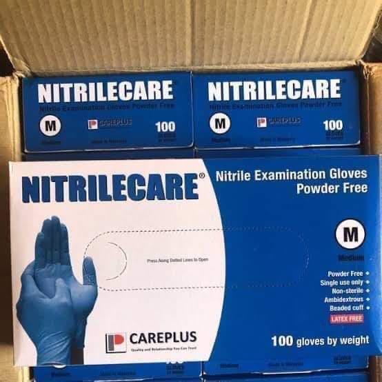 careplus nitrile gloves