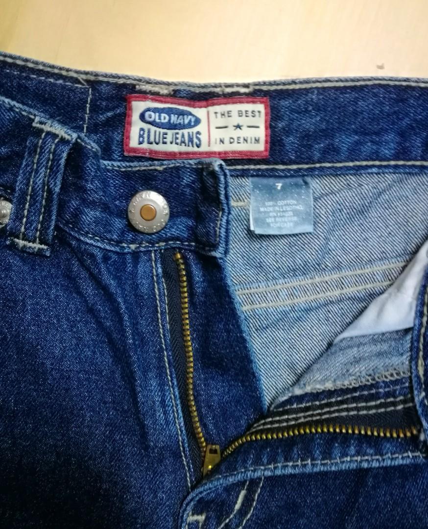 old navy jean sizes