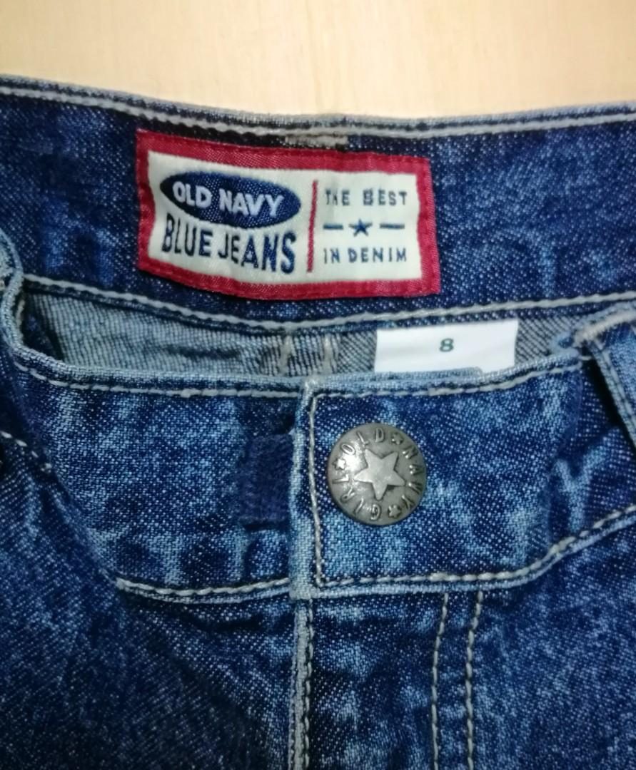 old navy size 8 jeans