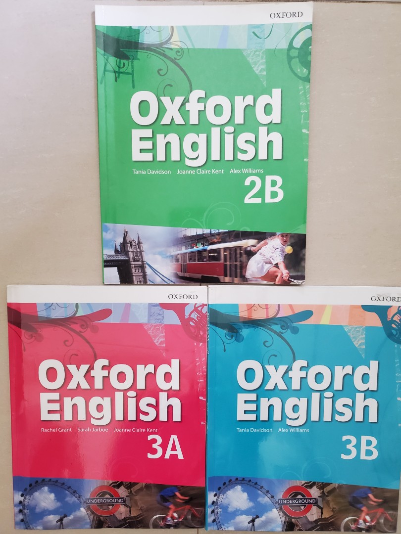 Oxford English: 1A, 1B, 2A, 2B, 3A, 3B, 教科書 - Carousell