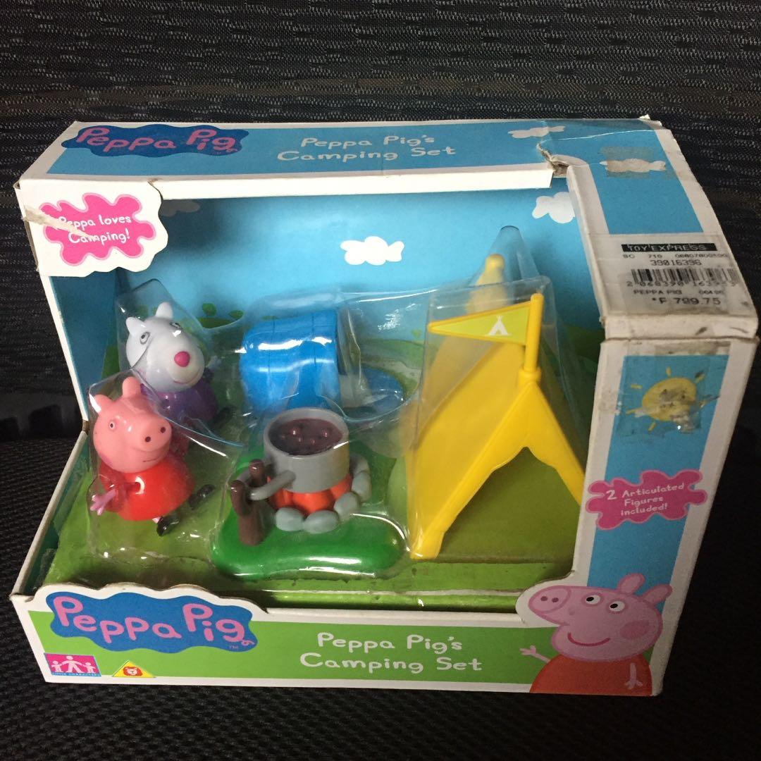 Peppa pig camping toy hotsell