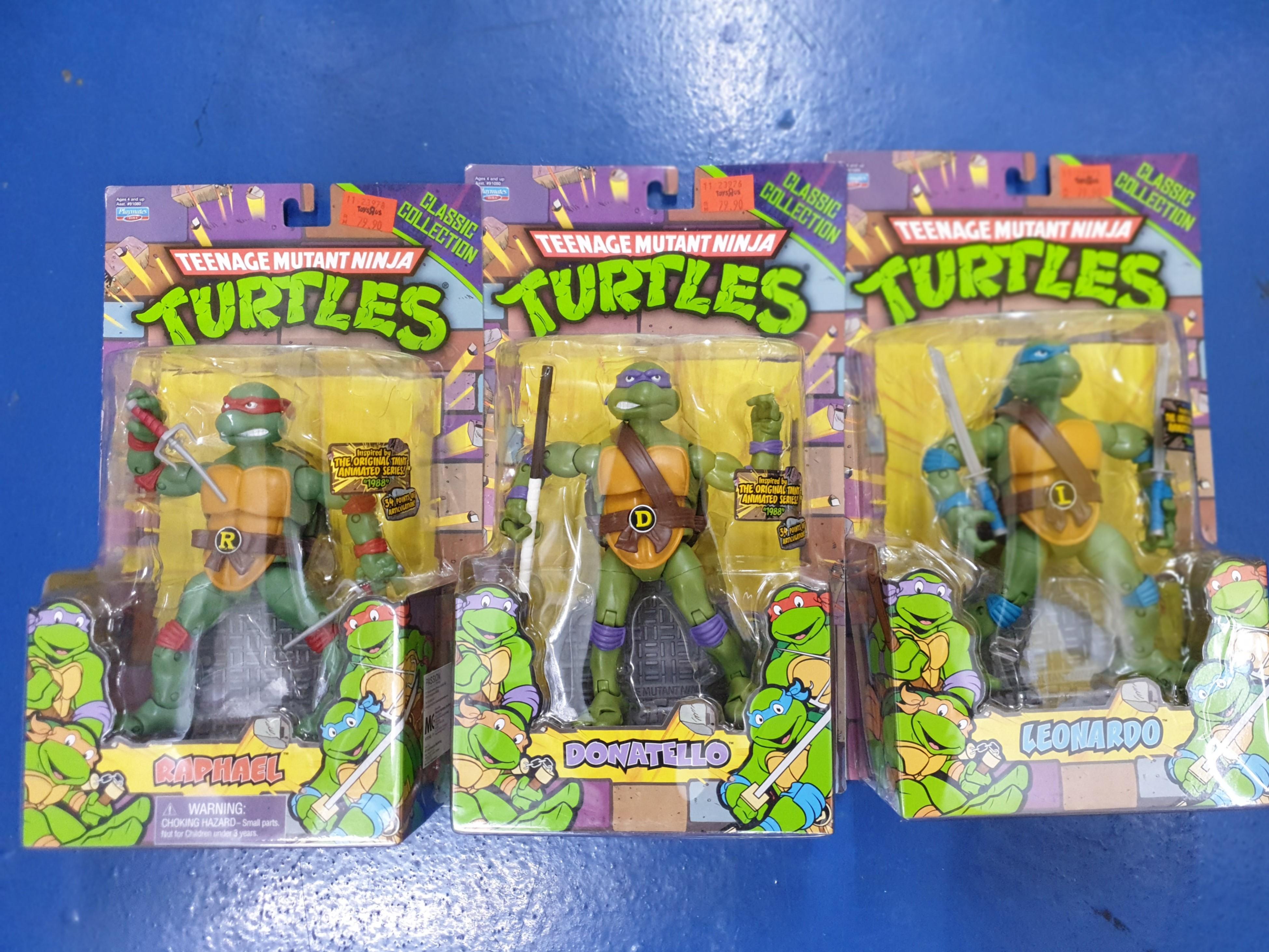 old school ninja turtle toys
