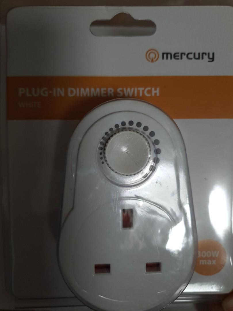Plug in shop dimmer switch