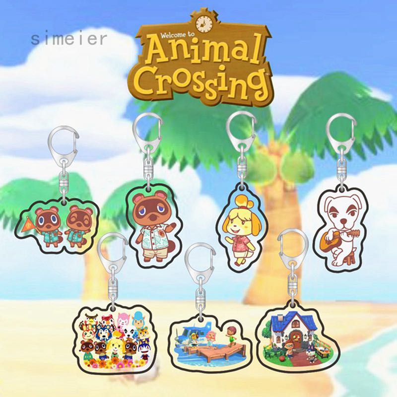animal crossing keychain