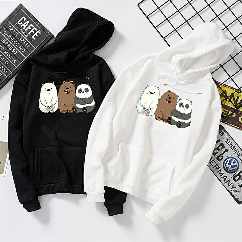 We bare bears hoodie top