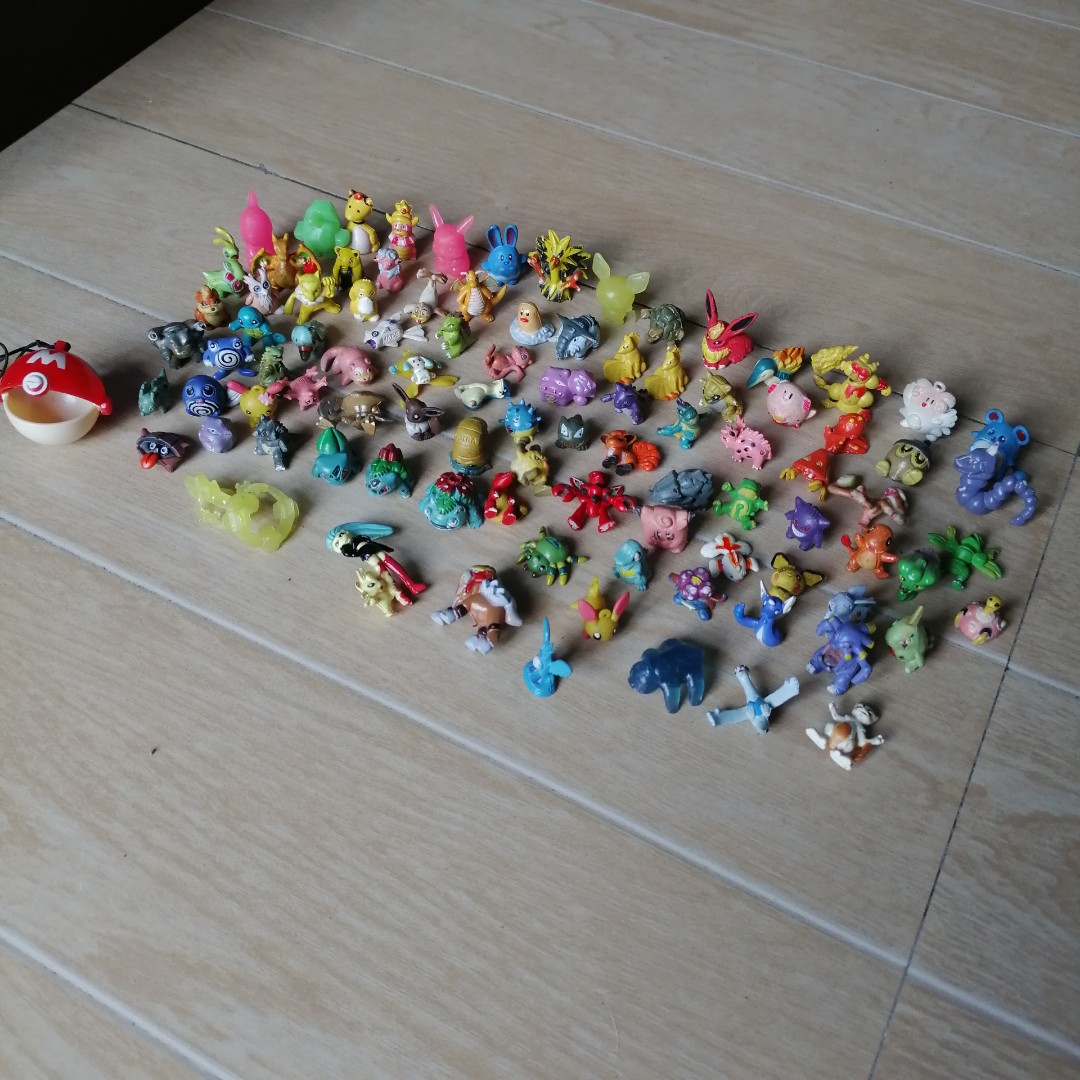 Miniature plastic figurines top