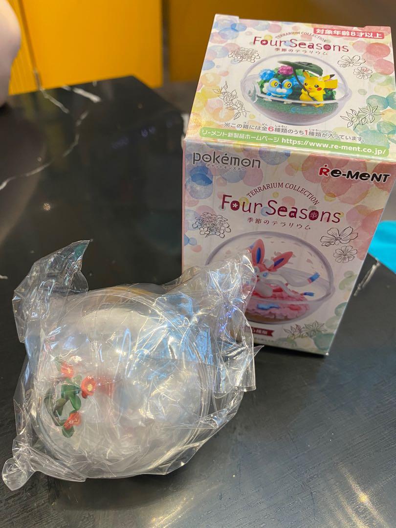 Pokemon Re Ment Terrarium Four Seasons Froslass Hobbies Toys Toys Games On Carousell