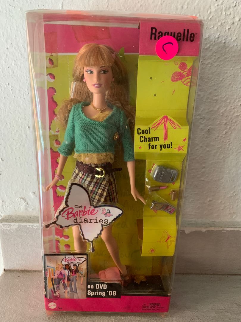 Raquelle The Barbie Diaries Barbie Doll
