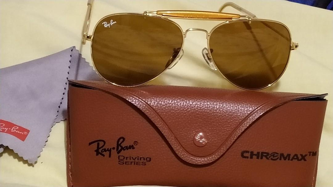 Ray Ban aviator Chromax Driving series, Men's Fashion, Watches &  Accessories, Sunglasses & Eyewear on Carousell