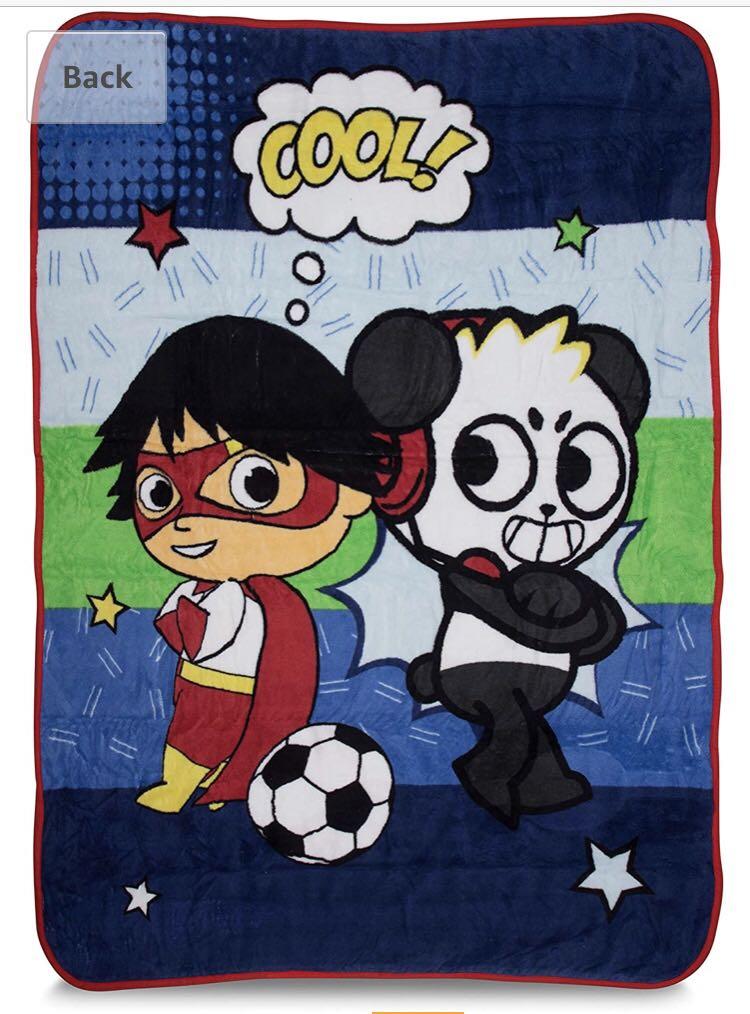 Ryan toy review blanket outlet