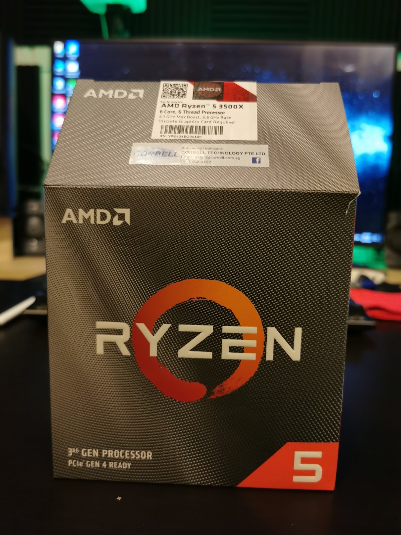 Ryzen 5 3500x Fan Electronics Computer Parts Accessories On Carousell