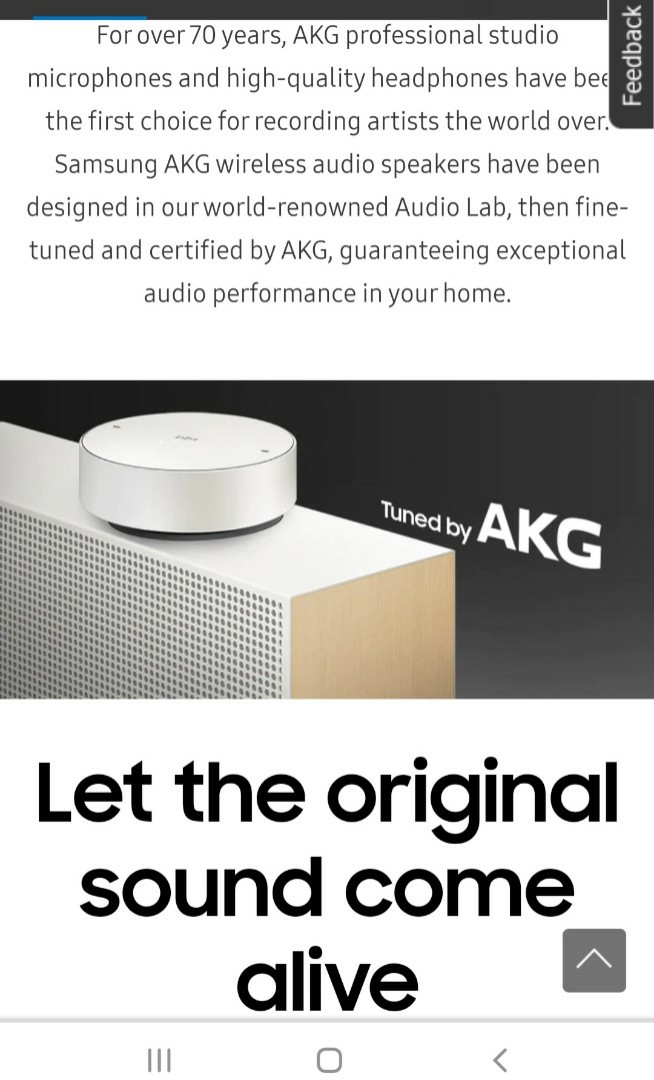Samsung akg 2025 bluetooth speaker