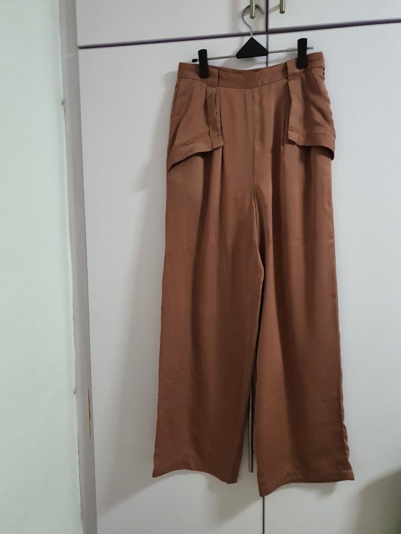 satin high waisted shorts