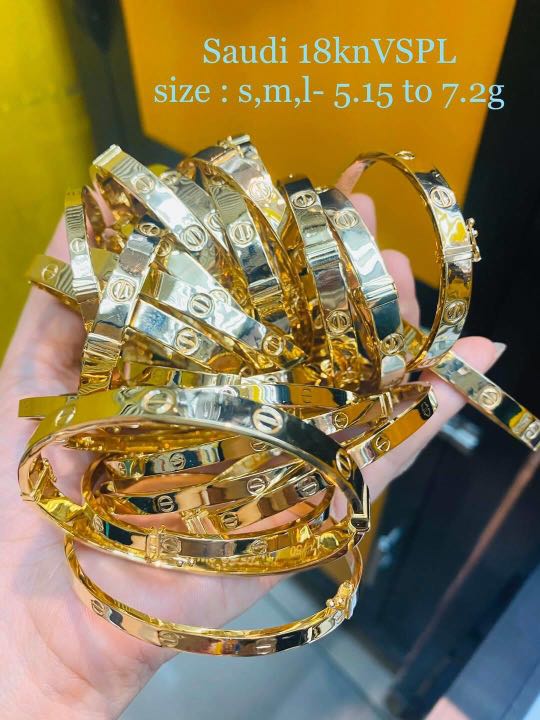 Saudi Gold bracelet on Carousell