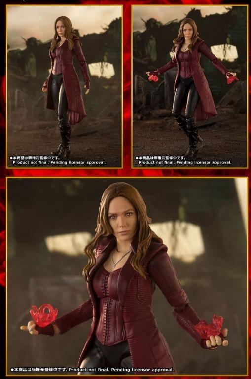 Shf Scarlet Witch Avengers Endgame Edition Tamashii Webshop Toys Games Action Figures Collectibles On Carousell