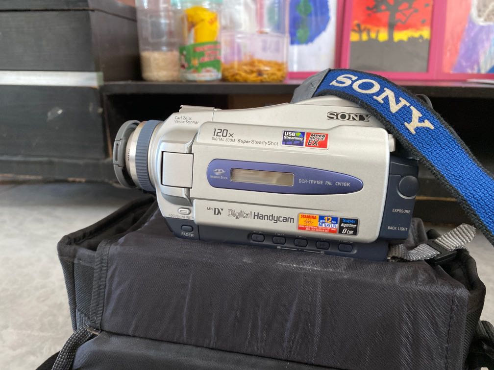 Sony Handycam Dcr Trv 18e Camcorder Photography Cameras On Carousell
