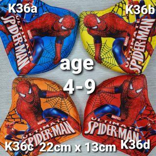 Spiderman kids mask size: 22cm x 13.5cm age 4-9