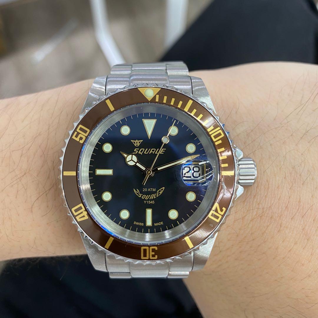 Squale 20 Atmos submariner watch