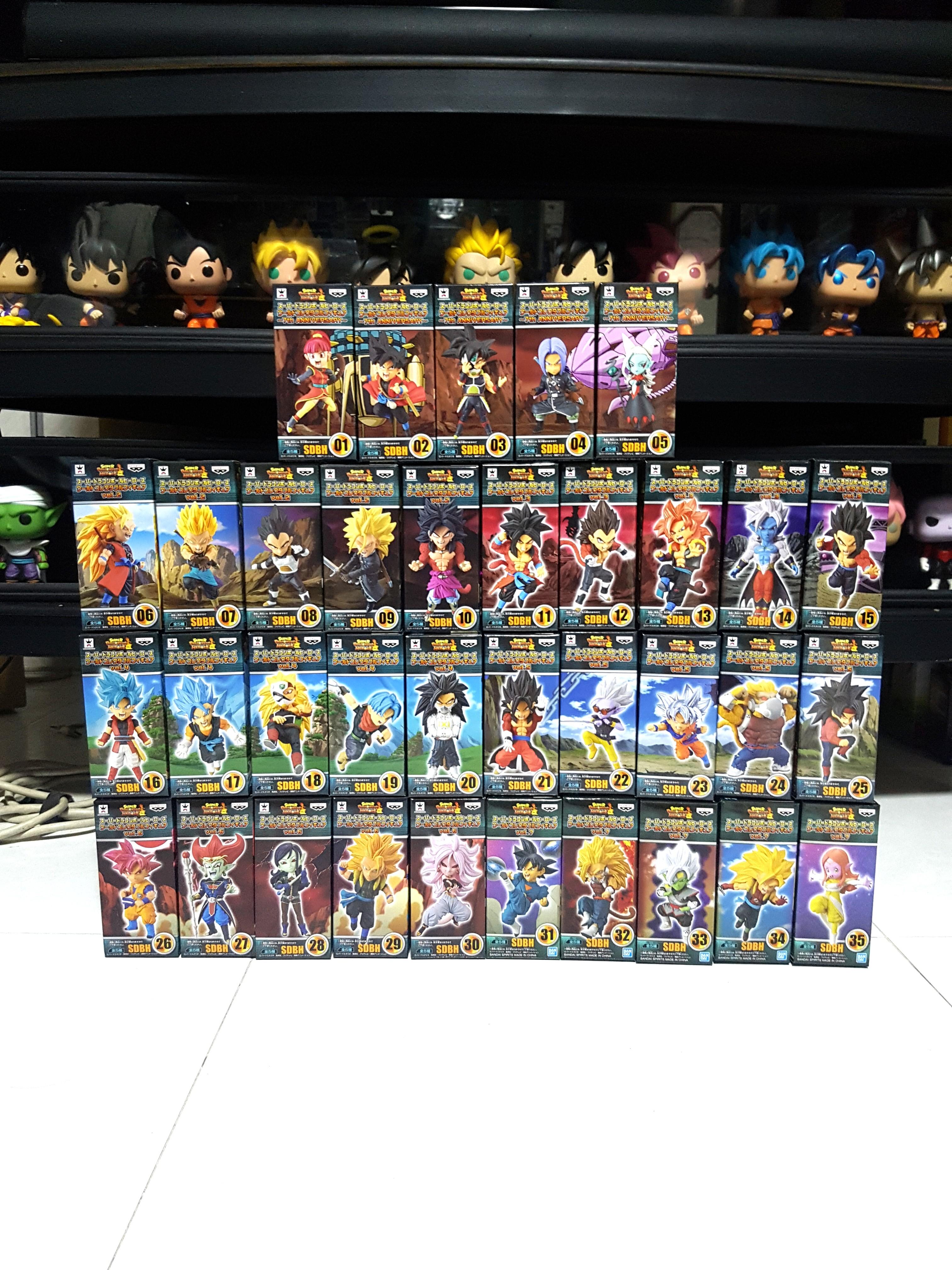 Super Dragon Ball Heroes World Collectable Figure Wcf Dragonball Toys Games Bricks Figurines On Carousell