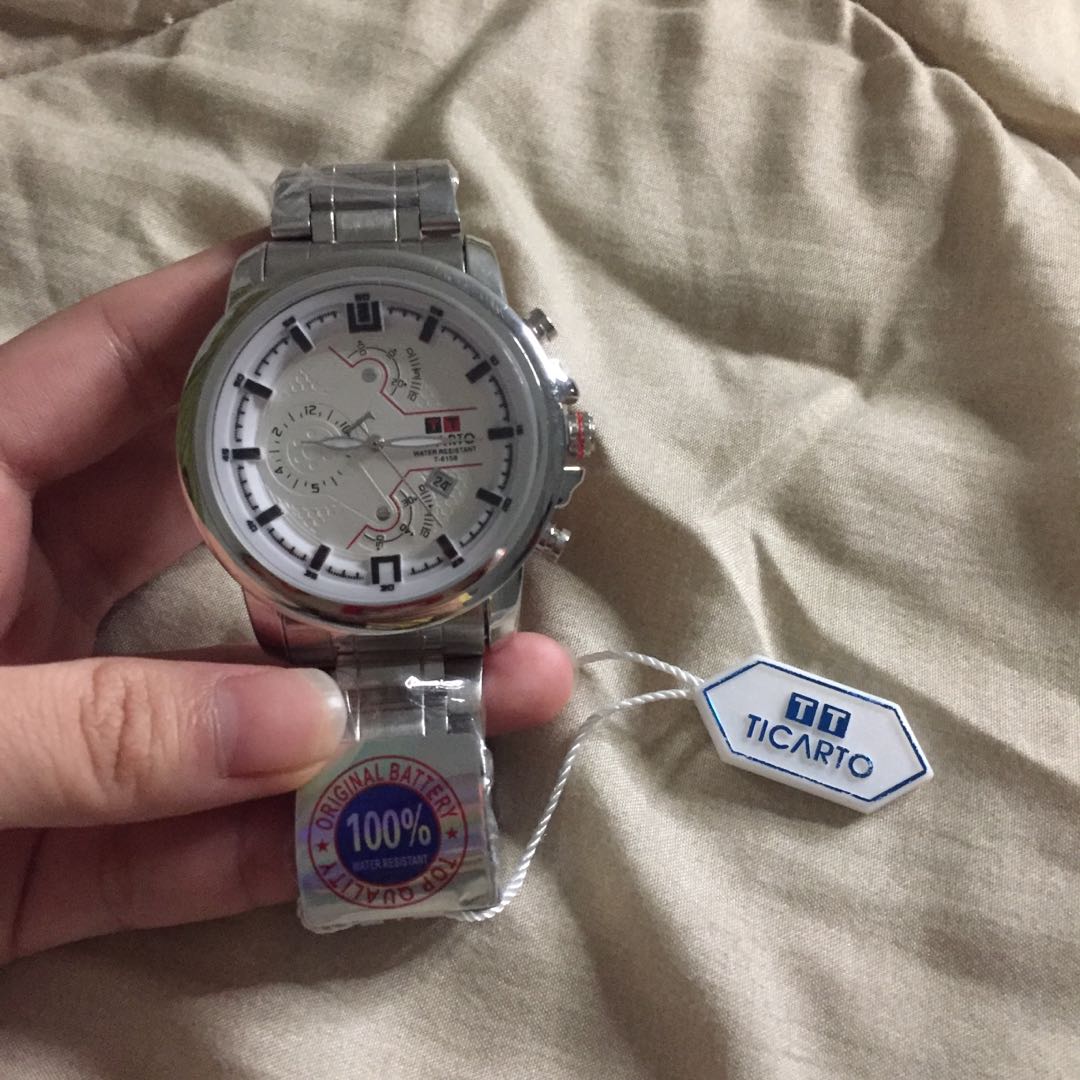 TICARTO Silver Watch