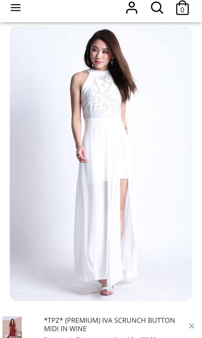review twilight maxi dress