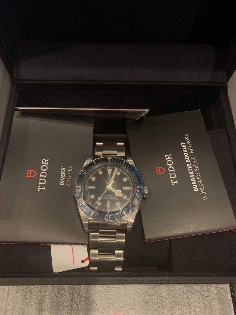 Tudor Blackbay 58 Blue Bezel Blackface Divers Luxury Watches On Carousell