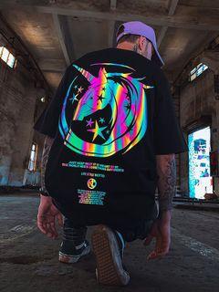 Unicorn Holographic T shirt