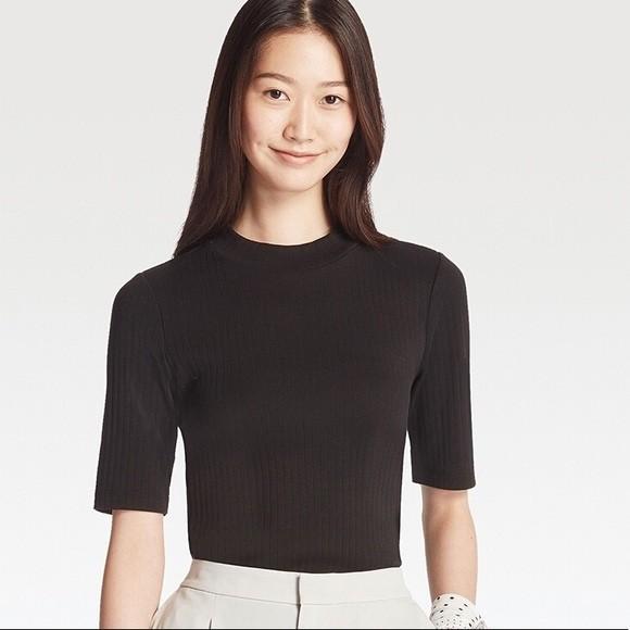 uniqlo high neck top