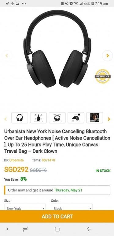 Urbanista new york noise cancelling deals