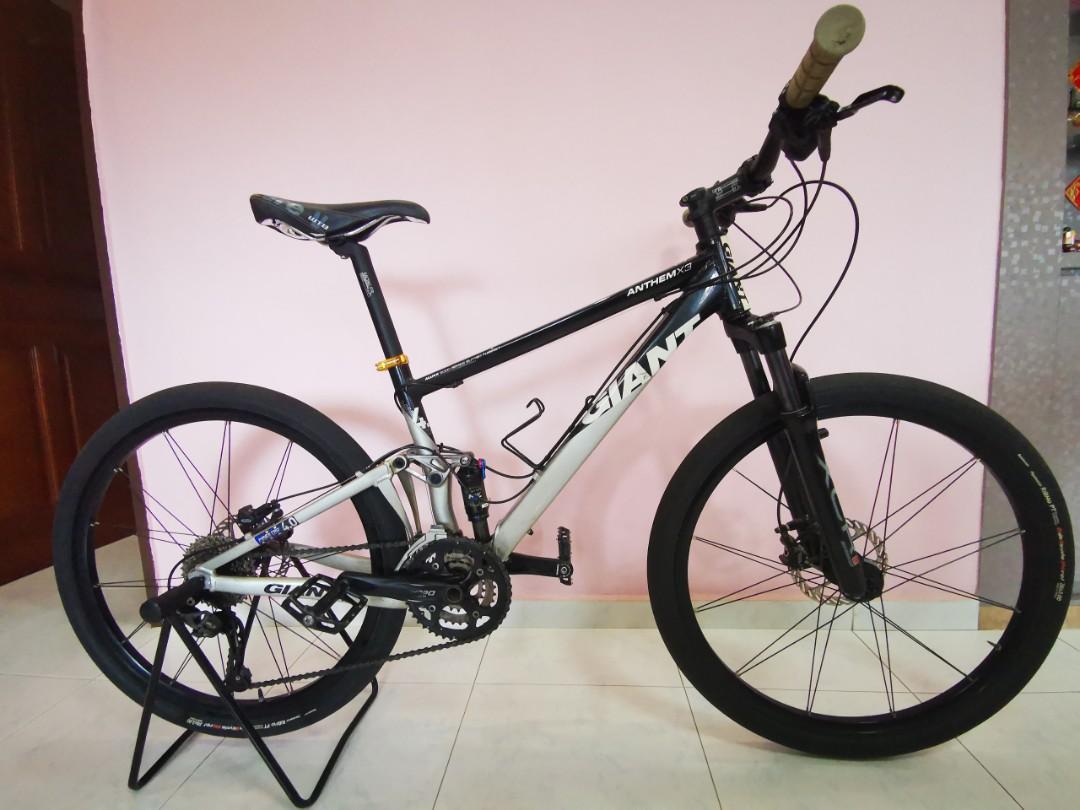 2nd hand full suspension mountain bike