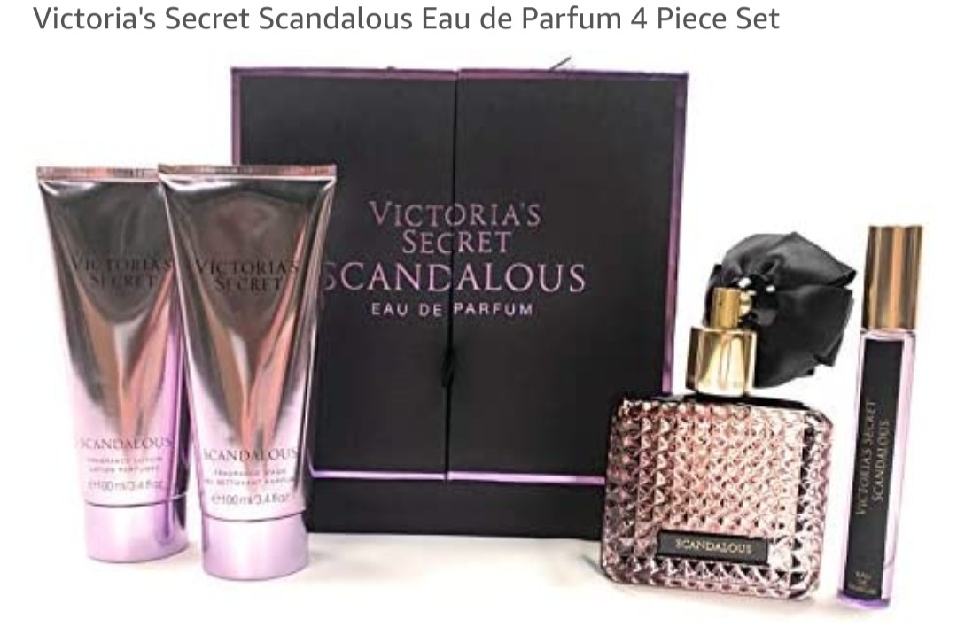 Victoria Secret Scandalous Eau De Parfum Gift Set Beauty Personal Care Fragrance Deodorants On Carousell